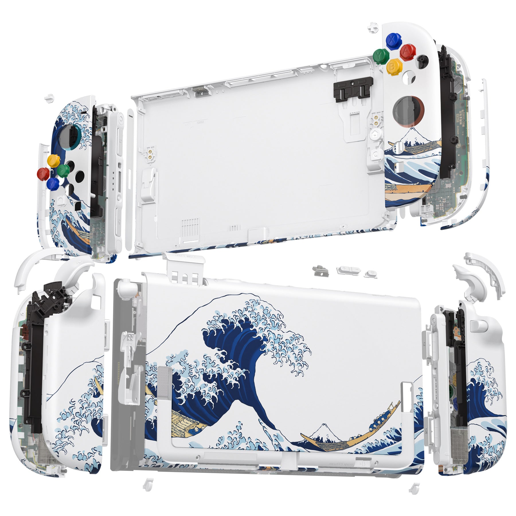 eXtremeRate DIY Replacement Full Set Shells with Buttons for