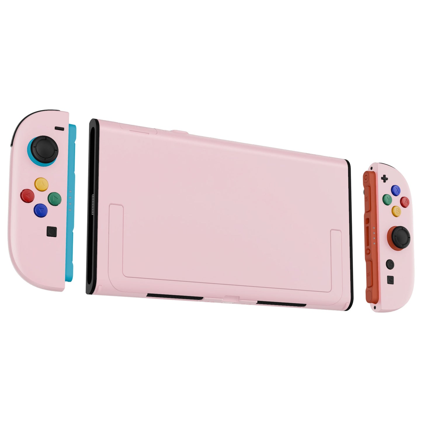 eXtremeRate DIY Replacement Full Set Shells with Buttons for Nintendo Switch 2 - Essence Version - Cherry Blossoms Pink