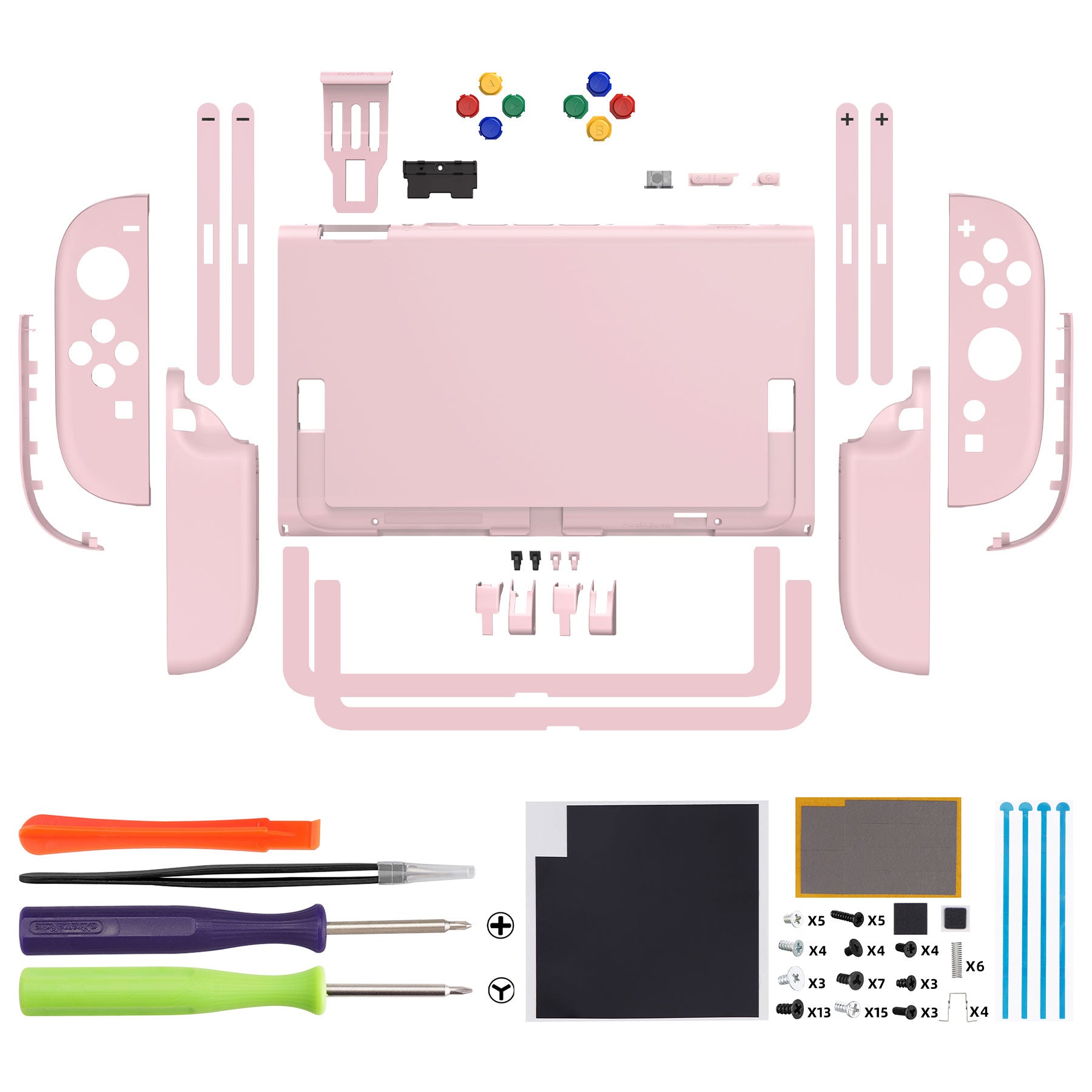 eXtremeRate DIY Replacement Full Set Shells with Buttons for
