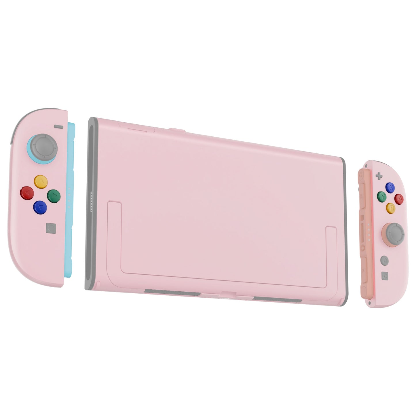 eXtremeRate DIY Replacement Full Set Shells with Buttons for Nintendo Switch 2 - Essence Version - Cherry Blossoms Pink