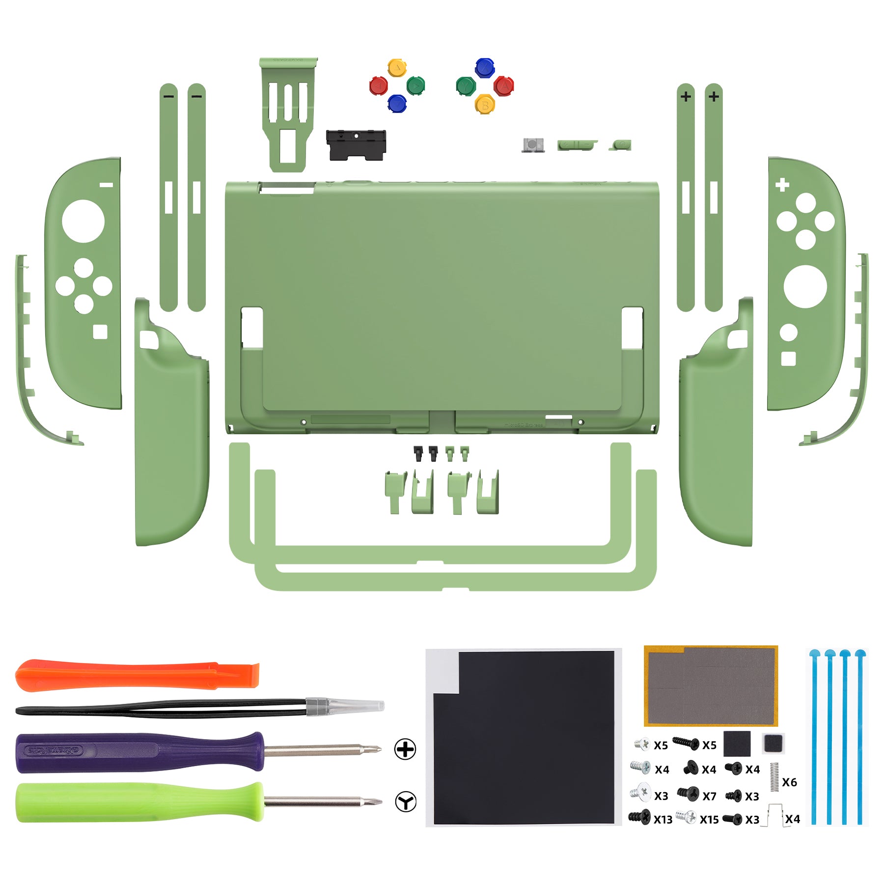 eXtremeRate DIY Replacement Full Set Shells with Buttons for
