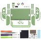 eXtremeRate DIY Replacement Full Set Shells with Buttons for Nintendo Switch 2 - Essence Version - Matcha Green