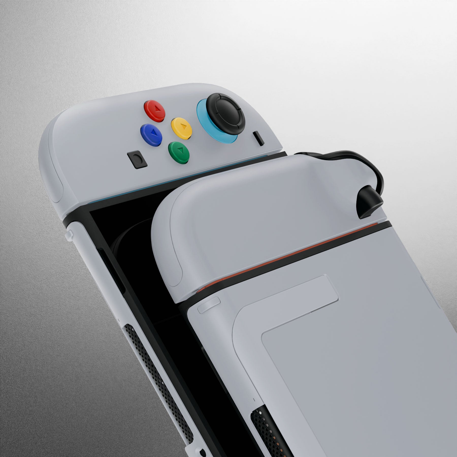 任天堂Switch　スットン eXtremeRate DIY Replacement Full Set Shells with Buttons for