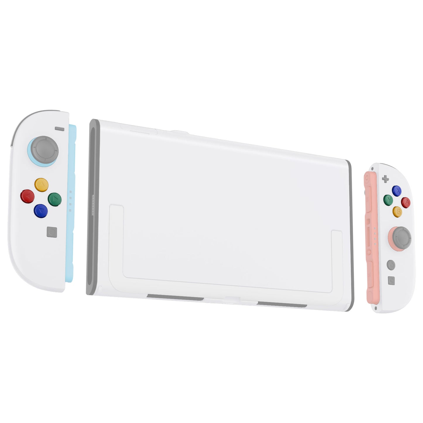 eXtremeRate DIY Replacement Full Set Shells with Buttons for Nintendo Switch 2 - Essence Version - White