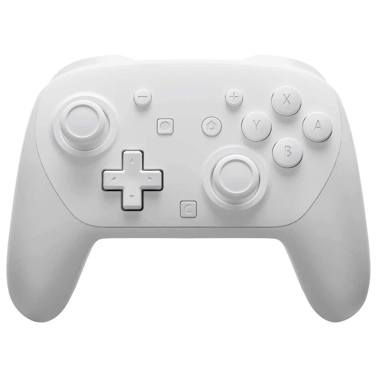 eXtremeRate DIY Replacement Full Set Shells with Buttons for Nintendo Switch 2 Pro Controller - White