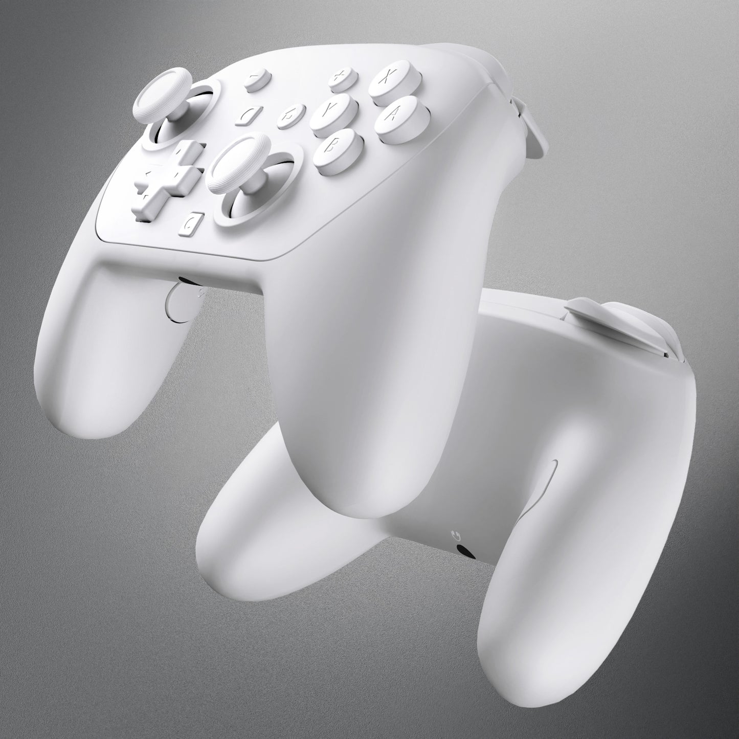 eXtremeRate DIY Replacement Full Set Shells with Buttons for Nintendo Switch 2 Pro Controller - White