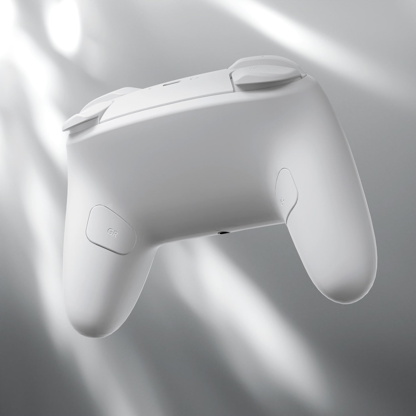 eXtremeRate DIY Replacement Full Set Shells with Buttons for Nintendo Switch 2 Pro Controller - White