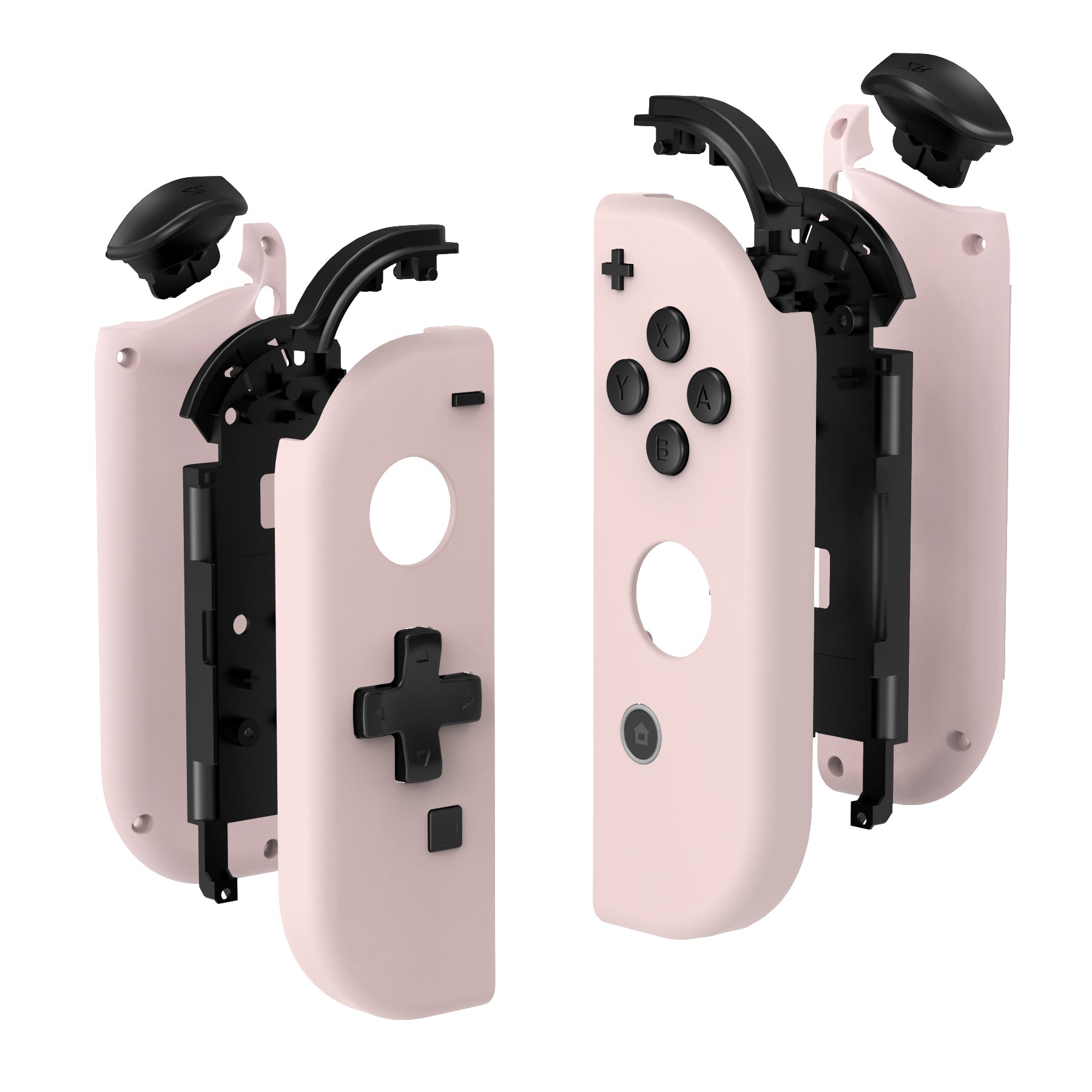 eXtremeRate Cherry Blossoms Pink for Joycon Handheld Controller