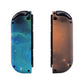 eXtremeRate Dpad Version Replacement Full Set Shell Case with Buttons for Joycon of NS Switch - Orange Star Universe