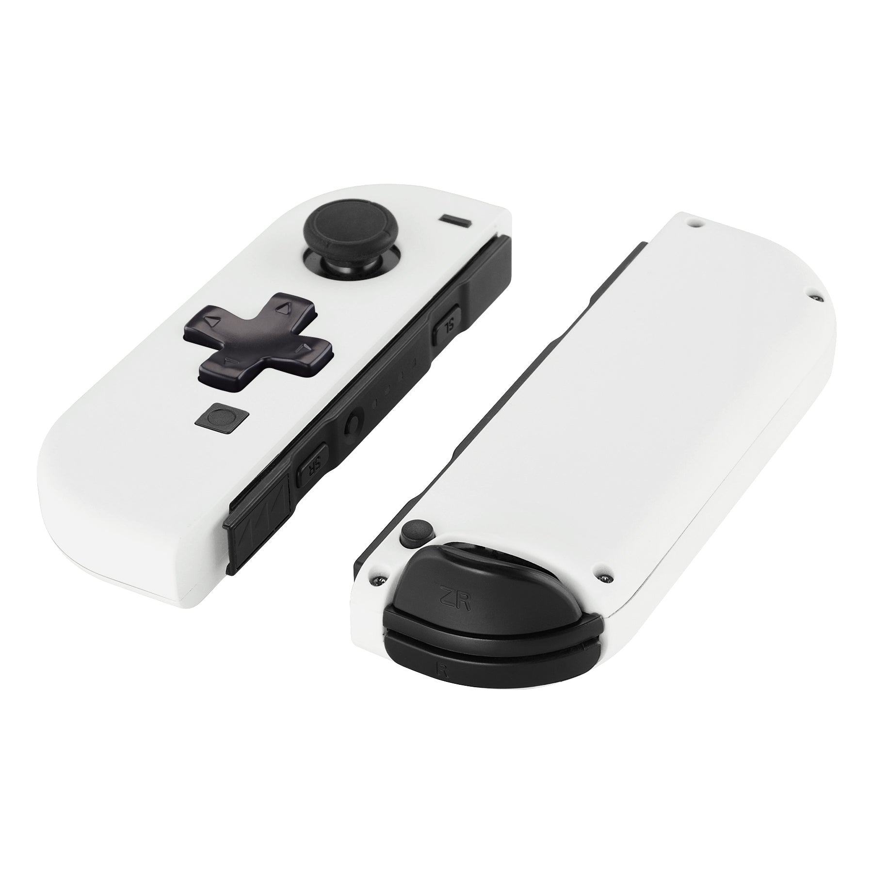 eXtremeRate White for Joycon Handheld Controller Housing (D-Pad