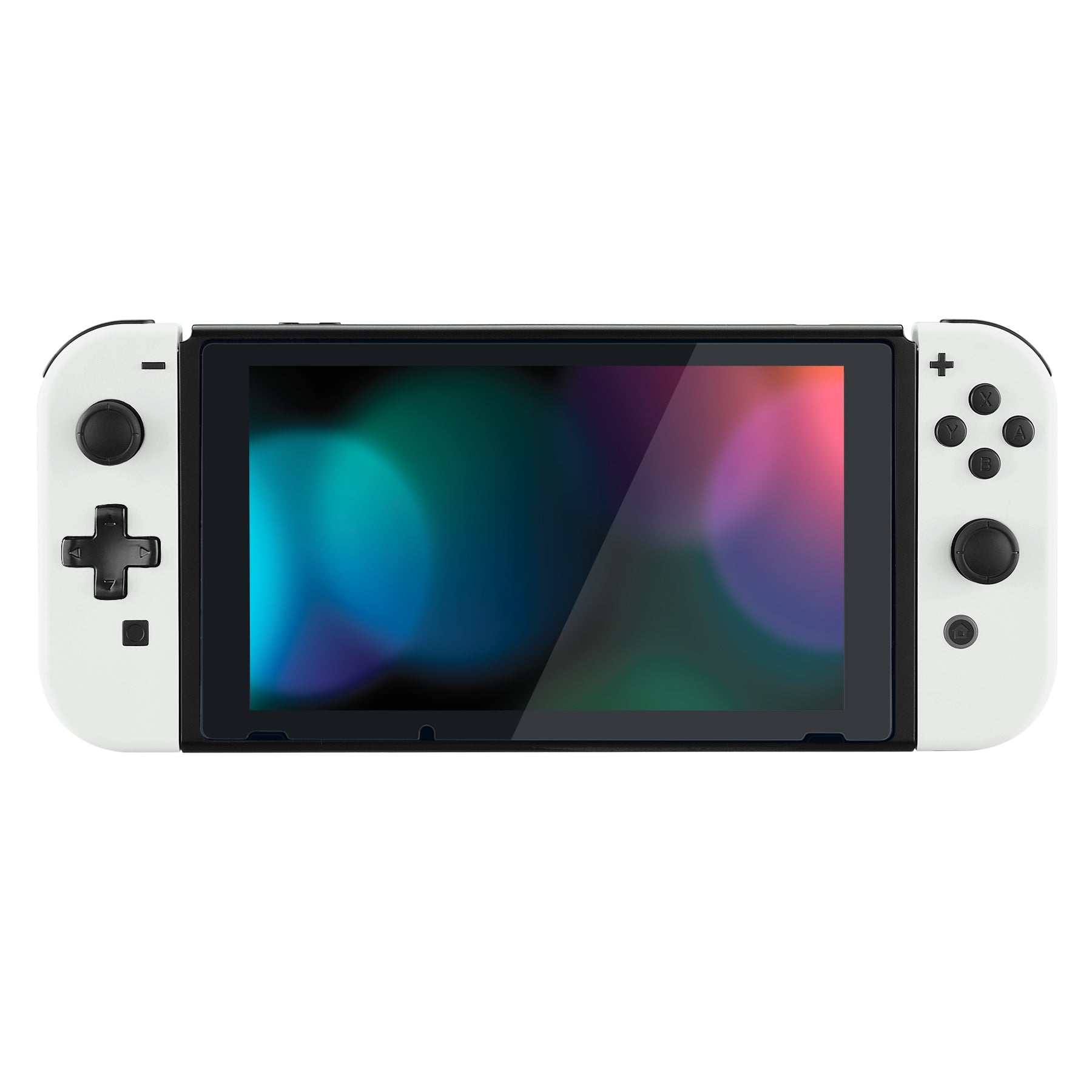 eXtremeRate White for Joycon Handheld Controller Housing (D-Pad