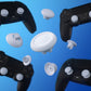 eXtremeRate EDGE Sticks Replacement Interchangeable Thumbsticks for PS5 & PS4 All Model Controllers - Robot White