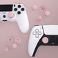 eXtremeRate EDGE Sticks Replacement Interchangeable Thumbsticks for PS5 & PS4 All Model Controllers - Cherry Blossoms