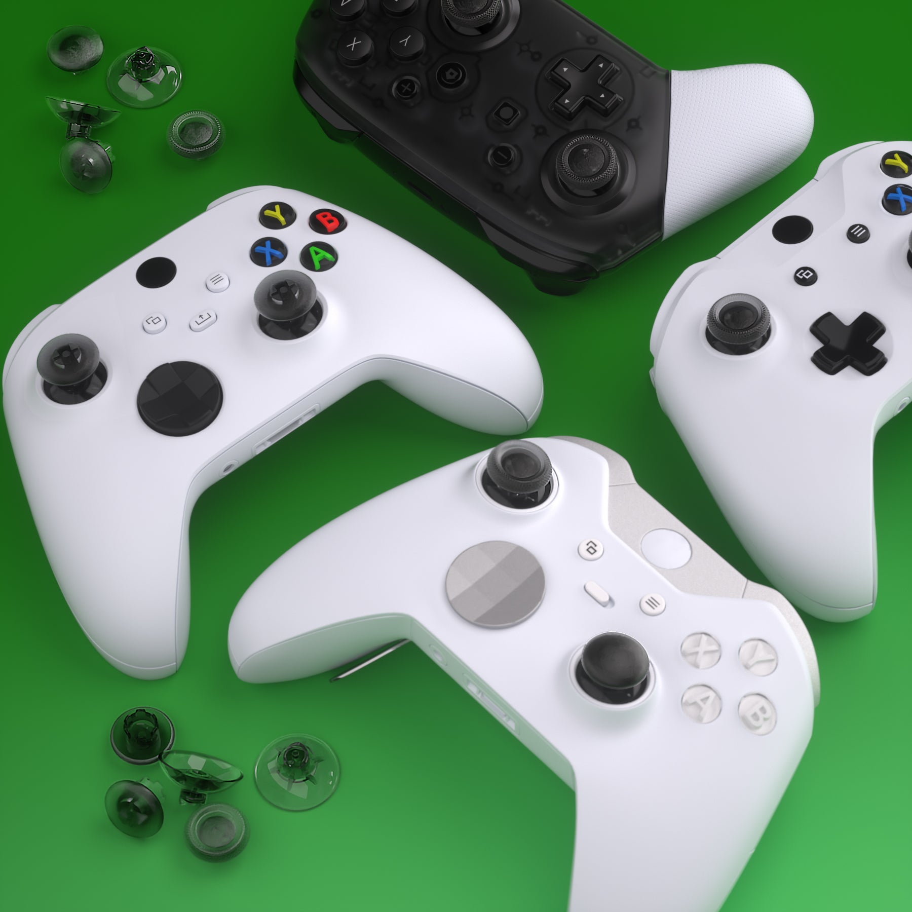 eXtremeRate EDGE Sticks Interchangeable Thumbsticks for Xbox Core