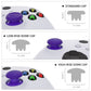 EDGE Sticks Replacement Interchangeable Thumbsticks for Xbox Series X/S & Xbox Core & Xbox One X/S & Xbox Elite V1 & NS Switch Pro Controller - Purple eXtremeRate