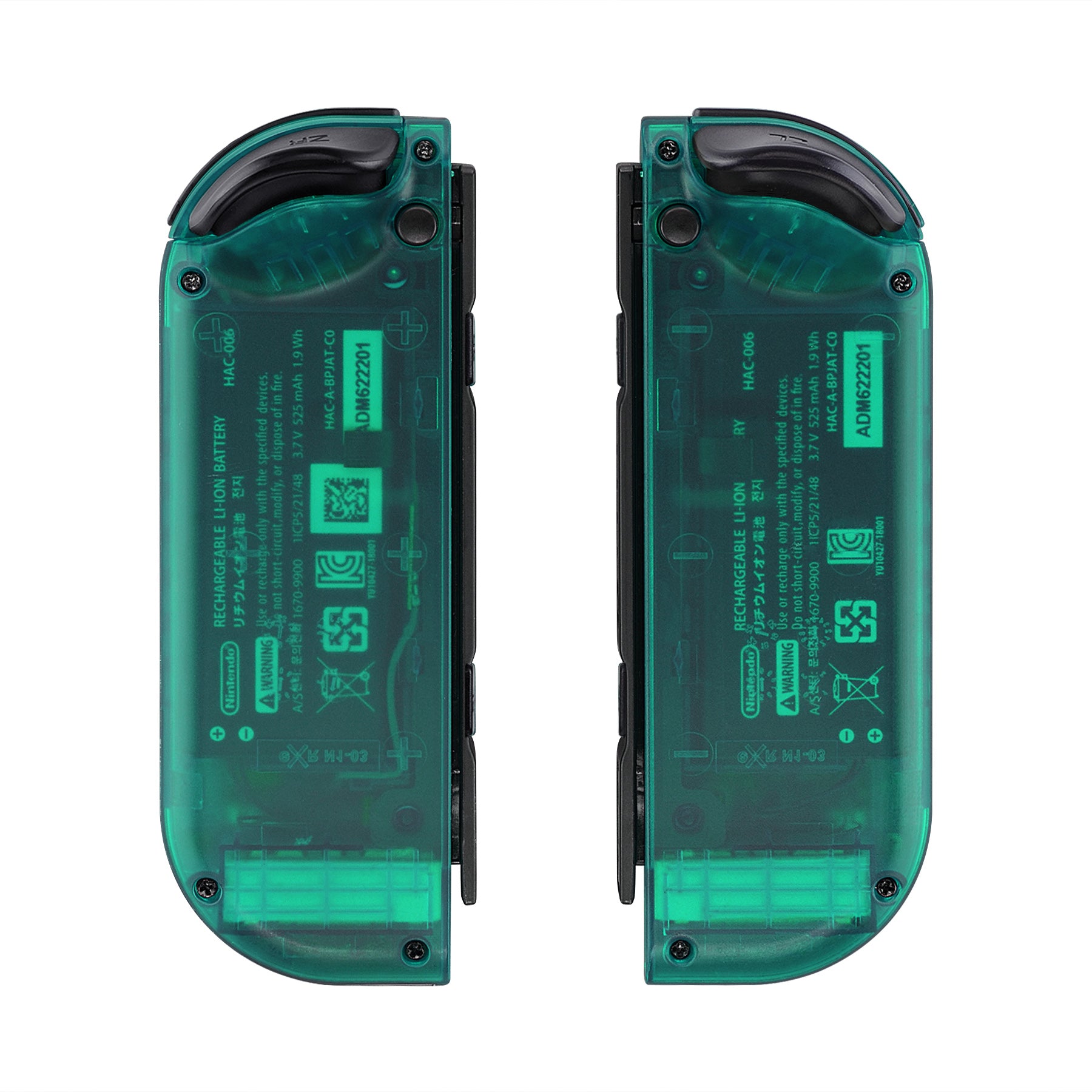 eXtremeRate Emerald Green for Joycon Handheld Controller Housing