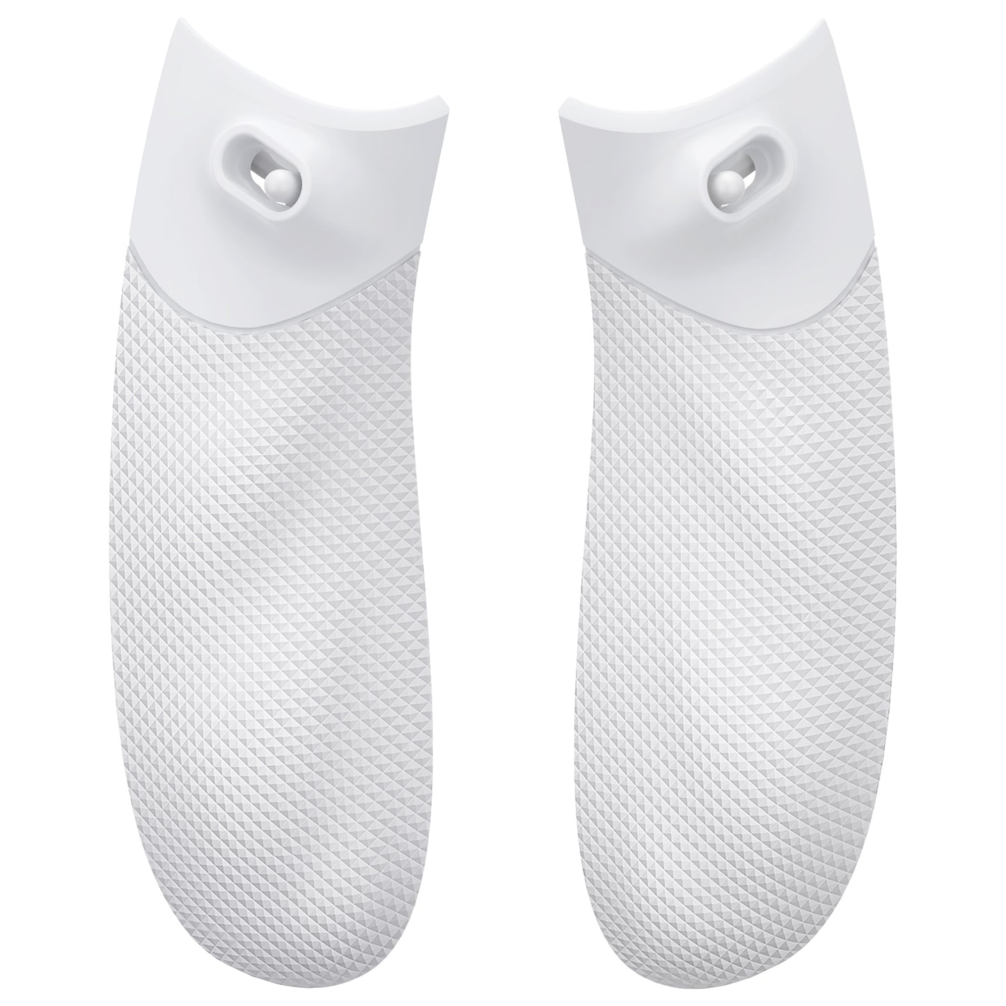 eXtremeRate FLEXOR Rubberized Side Rails Grips Trigger Stop Kit for Xbox Series X/S Controller & Xbox Core Controller - Frosted White