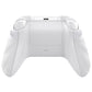 eXtremeRate FLEXOR Rubberized Side Rails Grips Trigger Stop Kit for Xbox Series X/S Controller & Xbox Core Controller - Frosted White