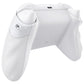 eXtremeRate FLEXOR Rubberized Side Rails Grips Trigger Stop Kit for Xbox Series X/S Controller & Xbox Core Controller - Frosted White
