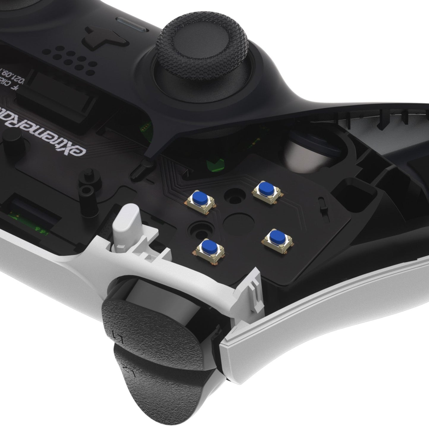 eXtremeRate Face Clicky Kit V2 for PS5 Controller BDM-010 & BDM-020, Custom Tactile Dpad Action Buttons for PS5 Controller eXtremeRate