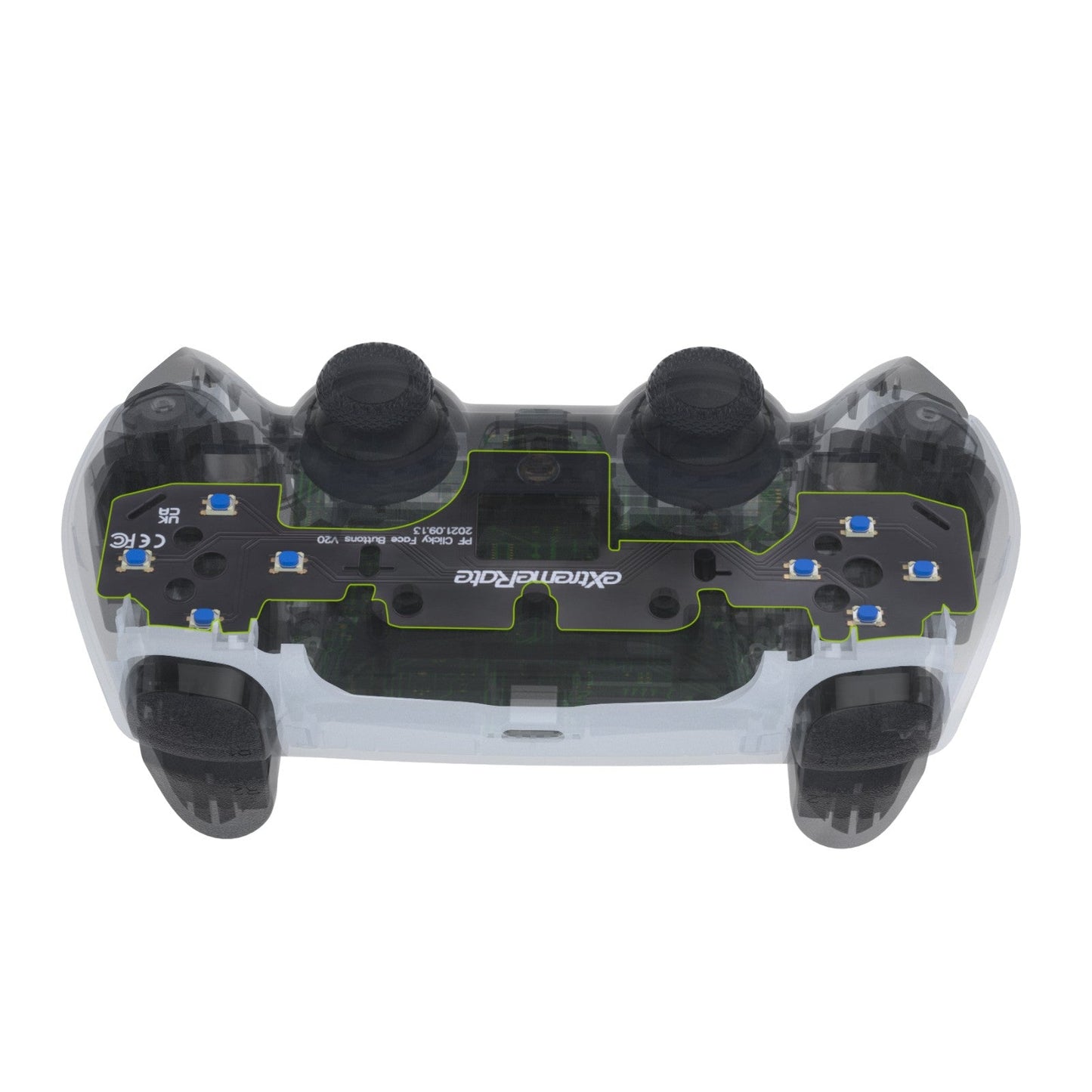 eXtremeRate Face Clicky Kit V2 for PS5 Controller BDM-010 & BDM-020, Custom Tactile Dpad Action Buttons for PS5 Controller eXtremeRate