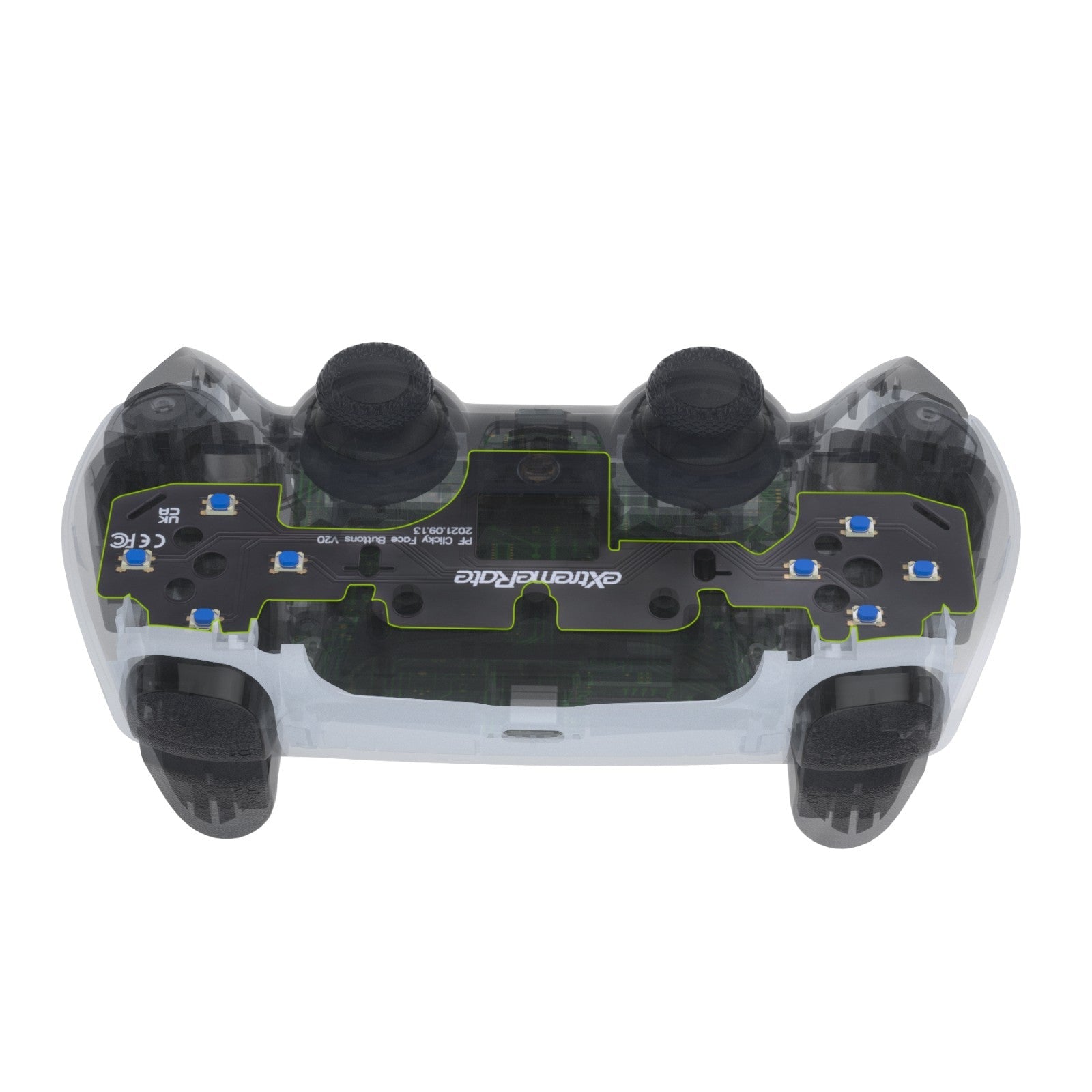 eXtremeRate Face Clicky Kit V2 for PS5 Controller BDM-010 & BDM-020, Custom Tactile Dpad Action Buttons for PS5 Controller eXtremeRate