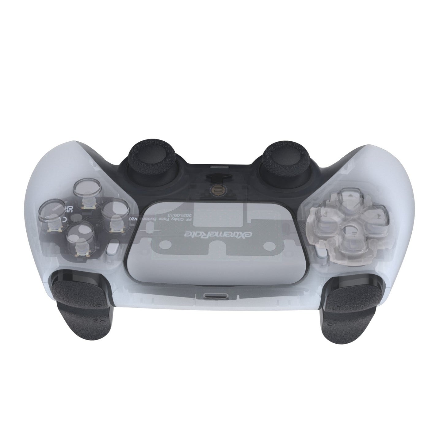 eXtremeRate Face Clicky Kit V2 for PS5 Controller BDM-010 & BDM-020, Custom Tactile Dpad Action Buttons for PS5 Controller eXtremeRate