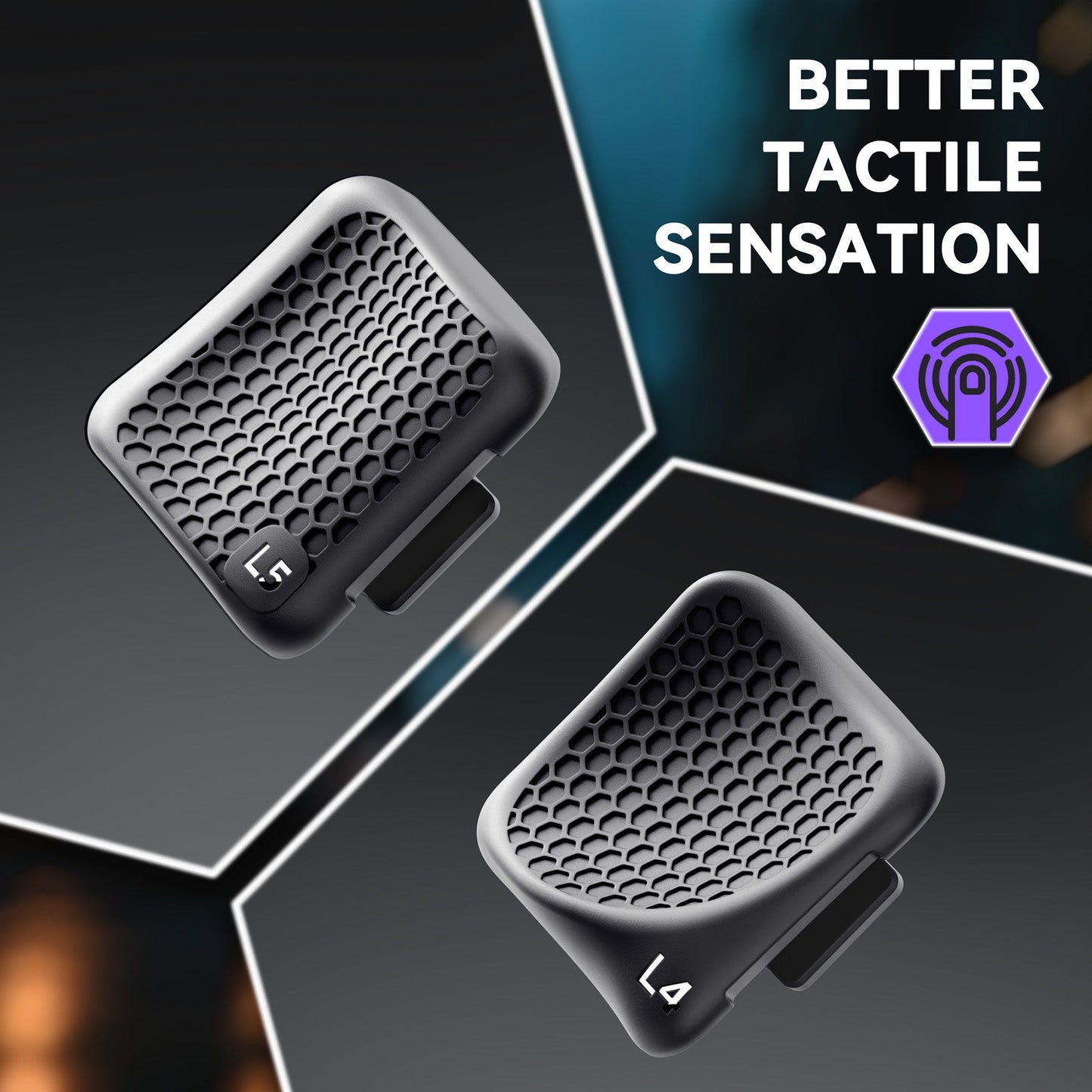 eXtremeRate Interchangeable Back Buttons Bottom Shell for Steam Deck LCD & OLED - with 2 Height Adjustable Buttons - Black eXtremeRate