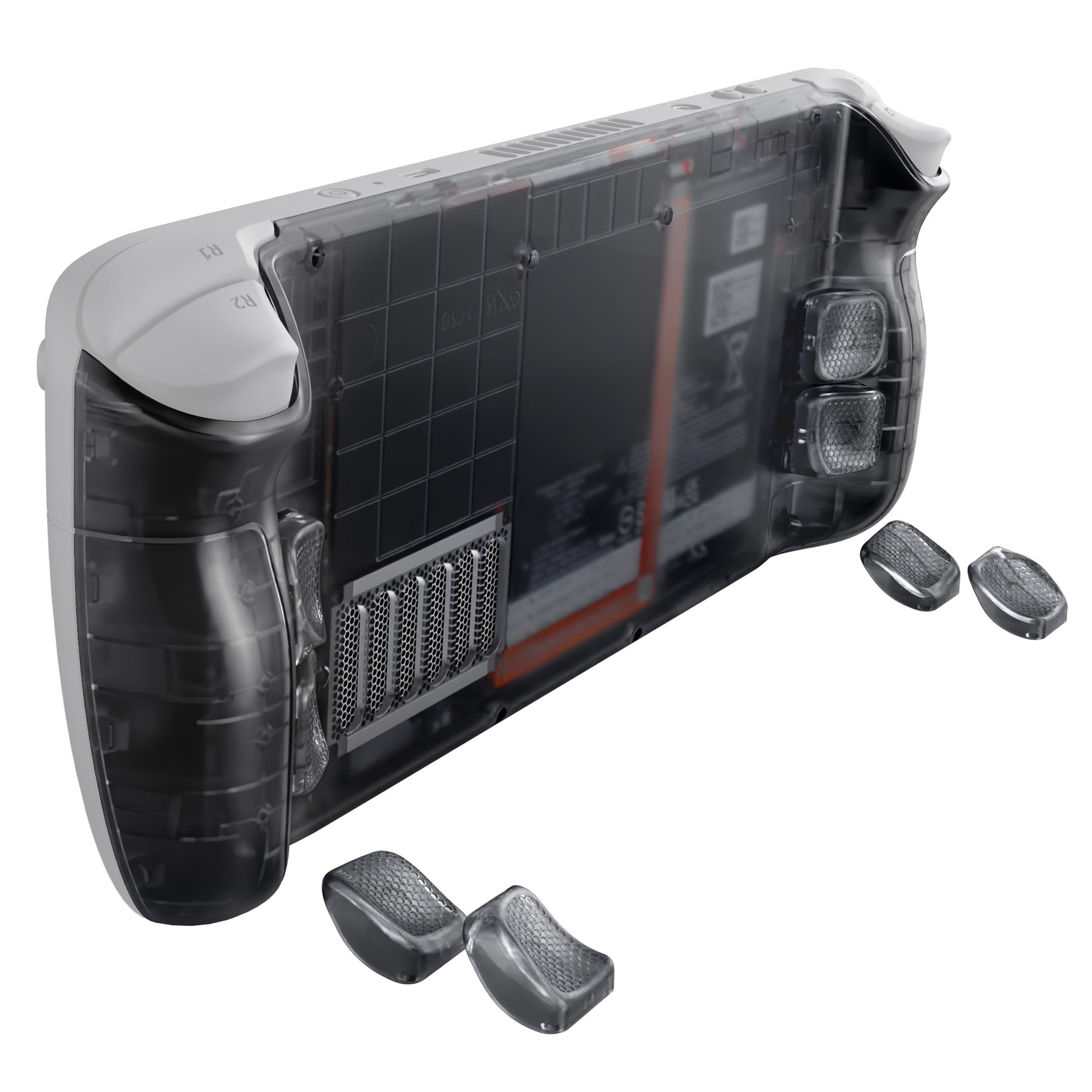 Bottom Button 3 eXtremeRate Interchangeable Back Buttons Bottom Shell for Steam Deck L ...