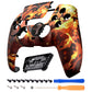 eXtremeRate LUNA Redesigned Replacement Front Shell with Touchpad Compatible with PS5 Controller BDM-010/020/030/040/050/060 - Blazing Magic
