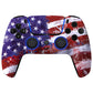 eXtremeRate LUNA Redesigned Replacement Front Shell with Touchpad Compatible with PS5 Controller BDM-010/020/030/040/050 - Impression US Flag