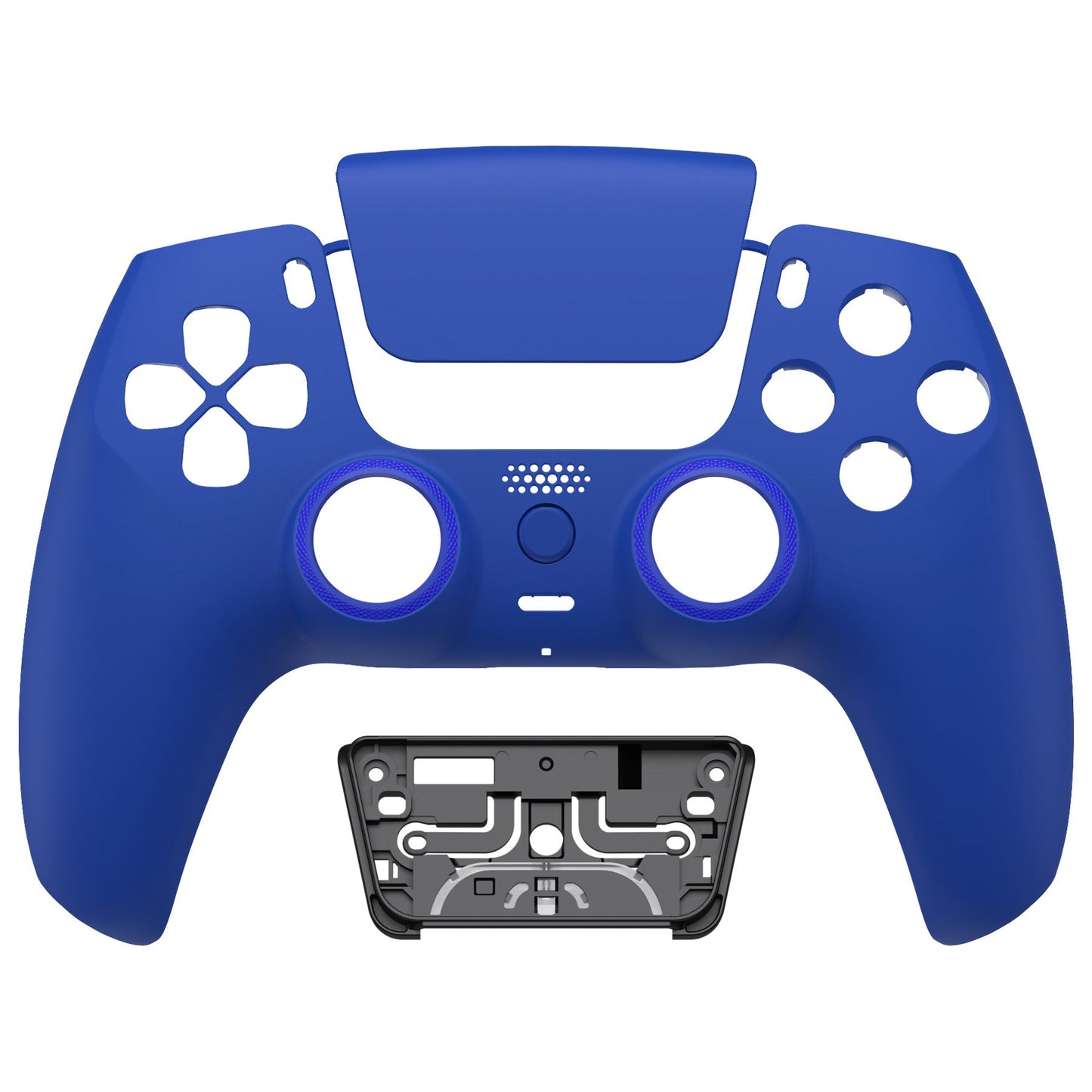 eXtremeRate LUNA Redesigned Replacement Front Shell with Touchpad Compatible with PS5 Controller BDM-010/020/030/040/050 - Blue eXtremeRate