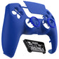 eXtremeRate LUNA Redesigned Replacement Front Shell with Touchpad Compatible with PS5 Controller BDM-010/020/030/040/050 - Blue eXtremeRate