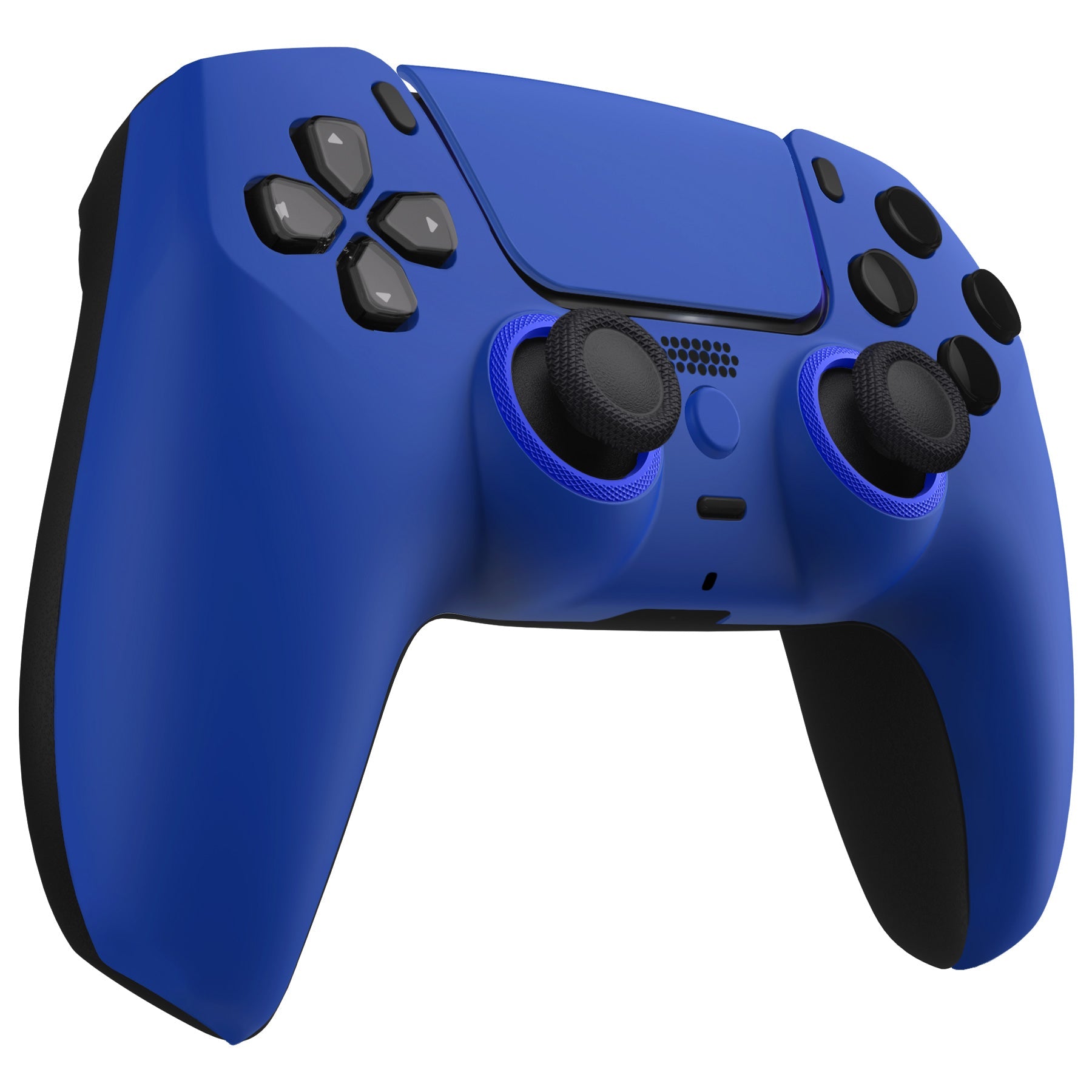 eXtremeRate LUNA Redesigned Replacement Front Shell with Touchpad Compatible with PS5 Controller BDM-010/020/030/040/050 - Blue eXtremeRate