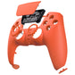 eXtremeRate LUNA Redesigned Replacement Front Shell with Touchpad Compatible with PS5 Controller BDM-010/020/030/040/050 - Orange