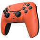 eXtremeRate LUNA Redesigned Replacement Front Shell with Touchpad Compatible with PS5 Controller BDM-010/020/030/040/050 - Orange
