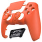 eXtremeRate LUNA Redesigned Replacement Front Shell with Touchpad Compatible with PS5 Controller BDM-010/020/030/040/050 - Orange