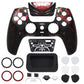 eXtremeRate LUNA Redesigned Replacement Front Shell with Touchpad Compatible with PS5 Controller BDM-010/020/030/040/050/060 - Spider Armor