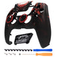 eXtremeRate LUNA Redesigned Replacement Front Shell with Touchpad Compatible with PS5 Controller BDM-010/020/030/040/050/060 - Spider Armor
