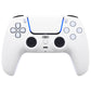 eXtremeRate LUNA Redesigned Replacement Front Shell with Touchpad Compatible with PS5 Controller BDM-010 BDM-020 BDM-030 - White eXtremeRate