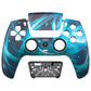 eXtremeRate LUNA Redesigned Replacement Front Shell with Touchpad Compatible with PS5 Controller BDM-010/020/030/040/050 - Aero Slash Magic