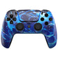 eXtremeRate LUNA Redesigned Replacement Front Shell with Touchpad Compatible with PS5 Controller BDM-010/020/030/040/050/060 - Aqua Magic