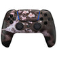 eXtremeRate LUNA Redesigned Replacement Front Shell with Touchpad Compatible with PS5 Controller BDM-010/020/030/040/050 - Blossom In The Darkness
