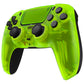 eXtremeRate LUNA Redesigned Replacement Front Shell with Touchpad Compatible with PS5 Controller BDM-010/020/030/040/050/060- Clear Lime Green