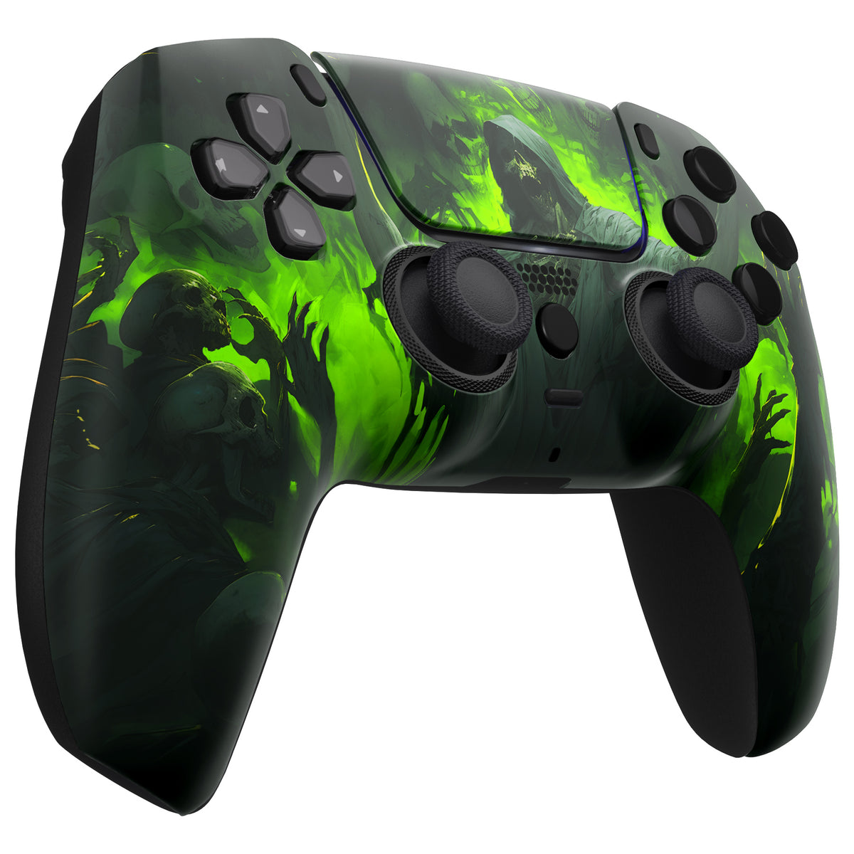 eXtremeRate LUNA Redesigned Replacement Front Shell with Touchpad Compatible with PS5 Controller BDM-010/020/030/040/050/060 - Dark Carnival