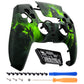 eXtremeRate LUNA Redesigned Replacement Front Shell with Touchpad Compatible with PS5 Controller BDM-010/020/030/040/050/060 - Dark Carnival