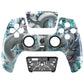 eXtremeRate LUNA Redesigned Replacement Front Shell with Touchpad Compatible with PS5 Controller BDM-010/020/030/040/050/060 - Jade Dragon - Cloud Dominator