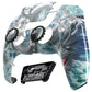 eXtremeRate LUNA Redesigned Replacement Front Shell with Touchpad Compatible with PS5 Controller BDM-010/020/030/040/050/060 - Jade Dragon - Cloud Dominator