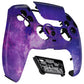 eXtremeRate LUNA Redesigned Replacement Front Shell with Touchpad Compatible with PS5 Controller BDM-010/020/030/040/050/060 - Nebula Galaxy