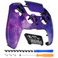 eXtremeRate LUNA Redesigned Replacement Front Shell with Touchpad Compatible with PS5 Controller BDM-010/020/030/040/050/060 - Nebula Galaxy